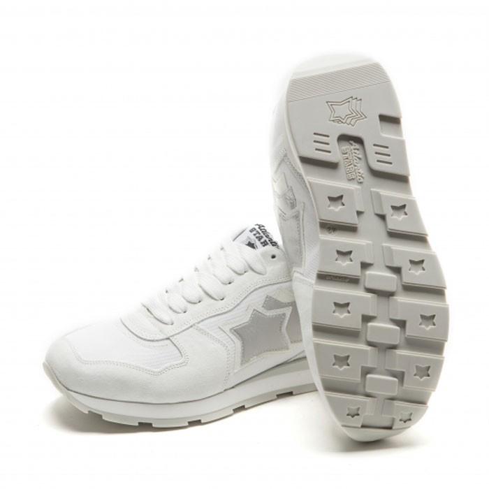 アトランティックスターズ スニーカー Atlantic STARS アンタレス BA-86B メンズ mens ホワイト シルバー |  | 01