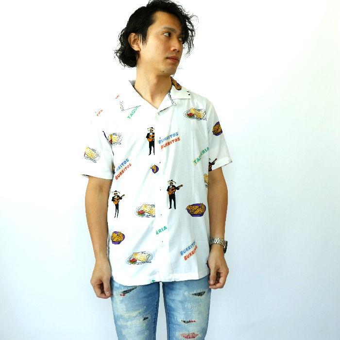 ルーカ RVCA HOT FUDGE SS ショートスリーブシャツ 半袖 メンズ レディース ユニセックス カジュアル ストリート 総柄 | RVCA | 06