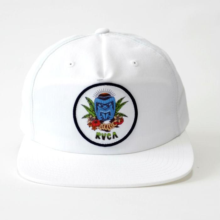 RVCA ルーカ CAP キャップ 帽子 スナップバック ストレート ホワイト 白 メンズ レディース ユニセックス 男女兼用 レジャー アウトドア ストリート | RVCA | 02