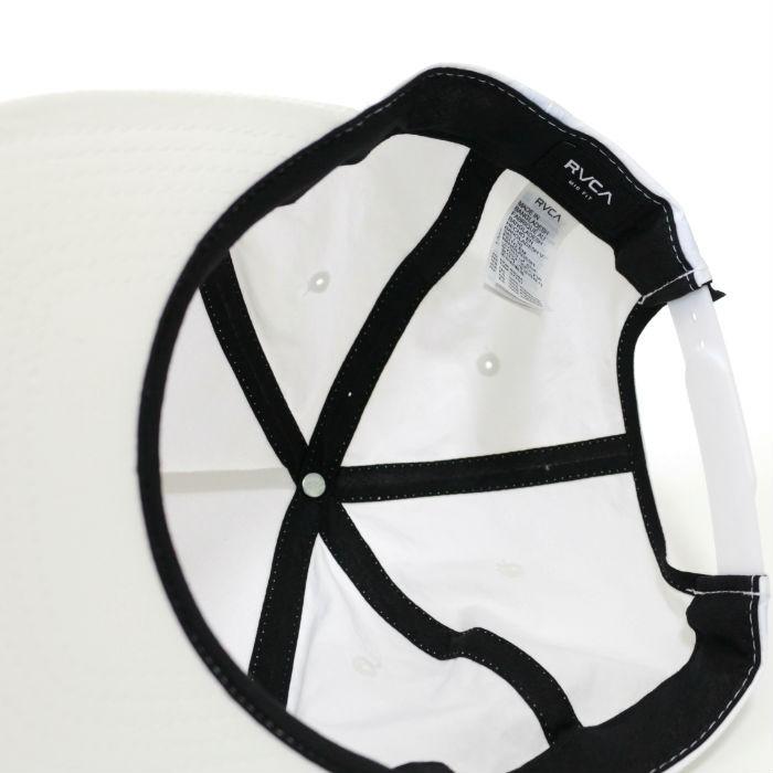 RVCA ルーカ CAP キャップ 帽子 スナップバック ストレート ホワイト 白 メンズ レディース ユニセックス 男女兼用 レジャー アウトドア ストリート | RVCA | 07