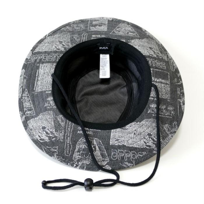 RVCA ルーカ ハット 帽子 アウトドア カモフラ ブラック 黒 タイガーカモ 迷彩 ジャングル アウトドア キャンプ 登山 男女兼用 | RVCA | 09