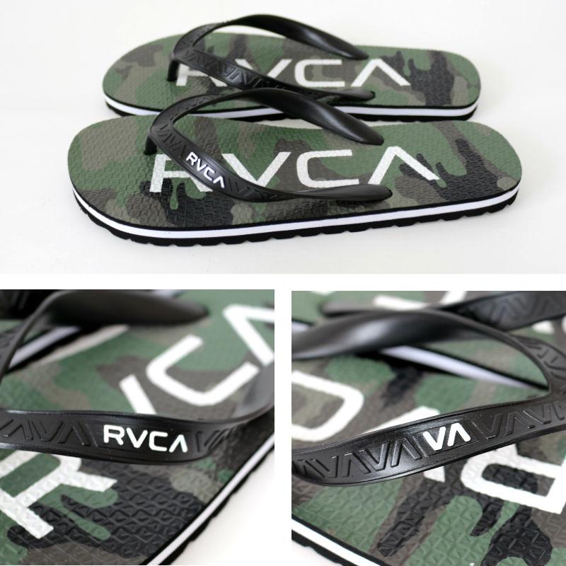 RVCA ルーカ TRENCH TWN 3 SANDAL ビーチサンダル メンズ カジュアル スポーツ ビーサン シンプル ロゴ ギフト 花柄 ボタニカル ネイビー 紺 | RVCA | 07