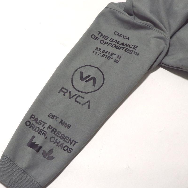 ルーカ/RVCA メンズ パーカ TEXTER HOODIE スウェットパーカー 長袖トップス 裏起毛 プリントパーカー | RVCA | 09