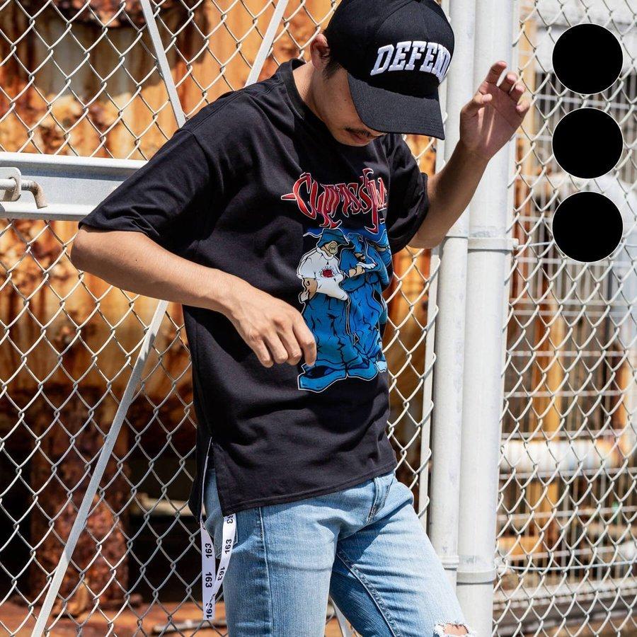 【SALE20%OFF】163 イチロクサン Cypress Hill 裾テープ付 ビッグ メンズ Tシャツ おしゃれ | 