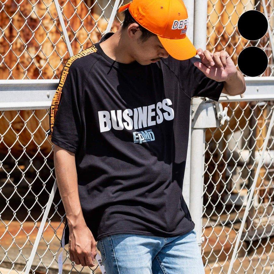 【SALE40%OFF】163 イチロクサン EPMD 裾テープ付 ビッグ メンズ Tシャツ 半袖tシャツ オーバーサイズ ビッグシルエット おしゃれ | 