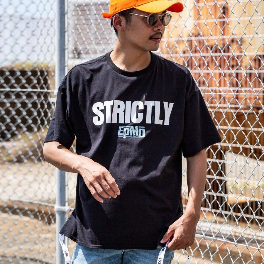 【SALE40%OFF】163 イチロクサン EPMD 裾テープ付 ビッグ メンズ Tシャツ 半袖tシャツ オーバーサイズ ビッグシルエット おしゃれ |  | 01