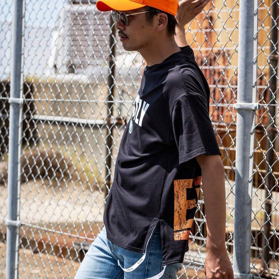 【SALE40%OFF】163 イチロクサン EPMD 裾テープ付 ビッグ メンズ Tシャツ 半袖tシャツ オーバーサイズ ビッグシルエット おしゃれ |  | 02