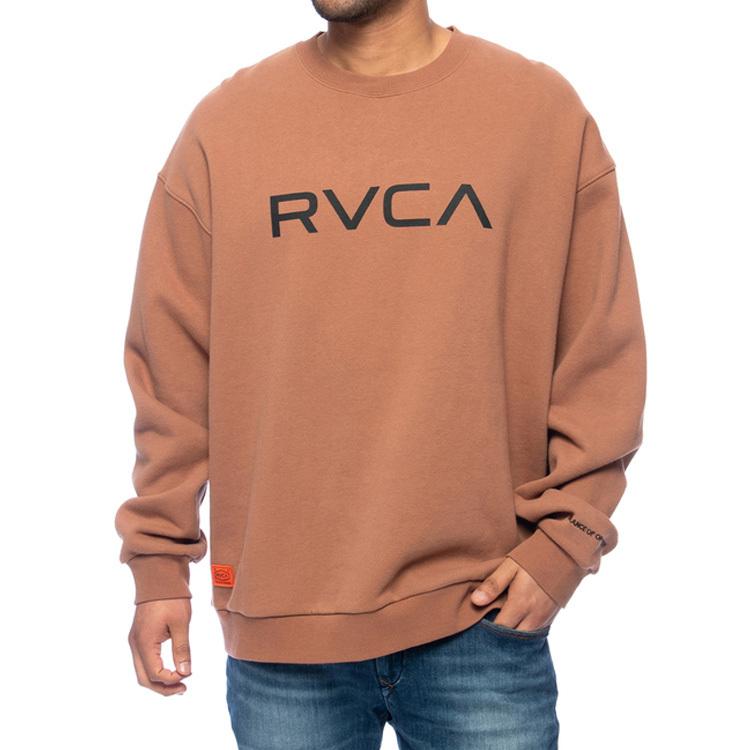 RVCA ルーカ メンズ BIG RVCA CR トレーナー スウェット 裏起毛 ロゴ ベーシック レディース｜upper-gate｜08