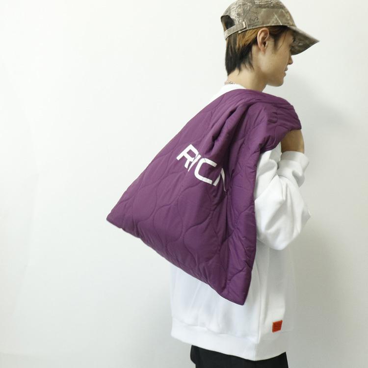 RVCA ルーカ メンズ QUILTING SHOPPER バッグ ショルダーバッグ キルティング バック 軽量 エコバッグ |  | 05