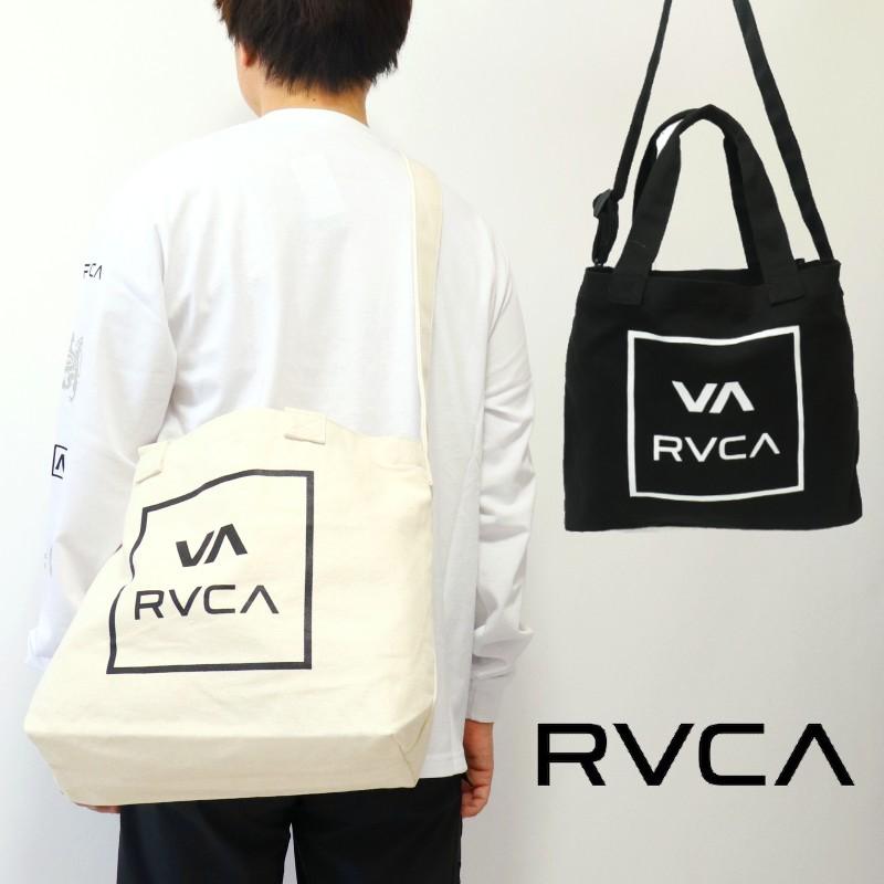 RVCA ルーカ 2WAYトートバッグ ショルダーバッグ カジュアル 通勤 通学 旅行 プレゼント おしゃれ ブランド | RVCA