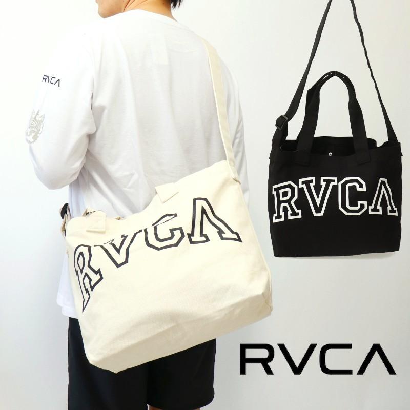 RVCA ルーカ 2WAYトートバッグ ショルダーバッグ カジュアル 通勤 通学 旅行 プレゼント おしゃれ ブランド | RVCA