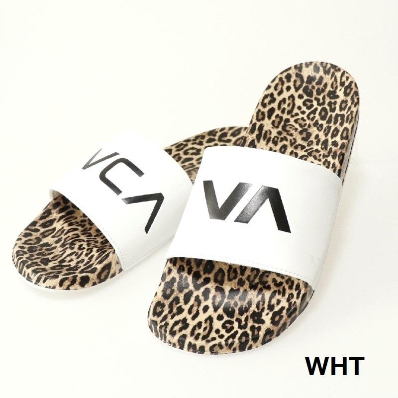 ヒョウ柄サンダル u RVCA ルーカ シャワーサンダル ヒョウ柄 ブランド サーフ