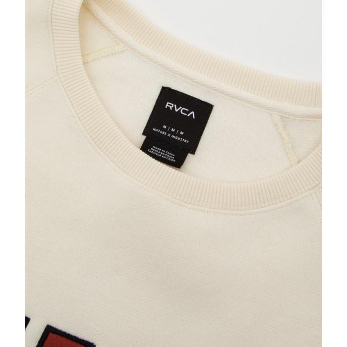 RVCA ルーカ ロゴスウェット トレーナー 長袖 メンズ ルーズ オーバーサイズ カジュアル ストリート スポーツ サーフ インナー 秋冬 ブランド | RVCA | 13