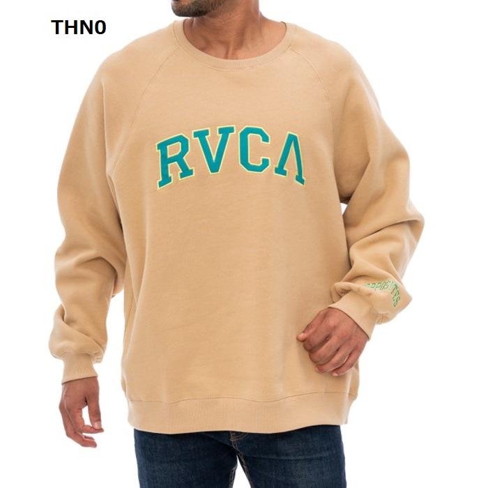 RVCA ルーカ ロゴスウェット トレーナー 長袖 メンズ ルーズ オーバーサイズ カジュアル ストリート スポーツ サーフ インナー 秋冬 ブランド | RVCA | 07