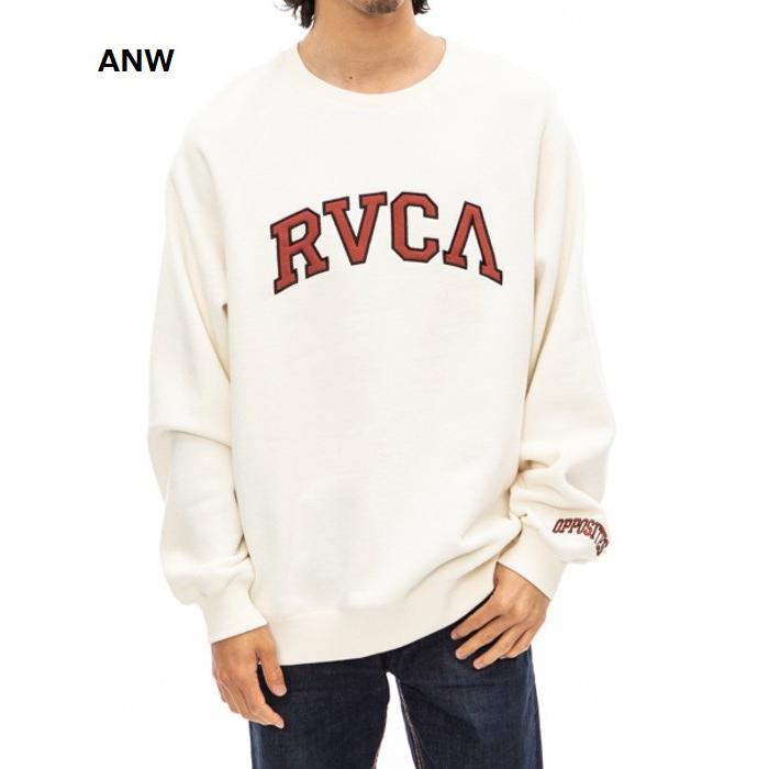 RVCA ルーカ ロゴスウェット トレーナー 長袖 メンズ ルーズ オーバーサイズ カジュアル ストリート スポーツ サーフ インナー 秋冬 ブランド | RVCA | 10