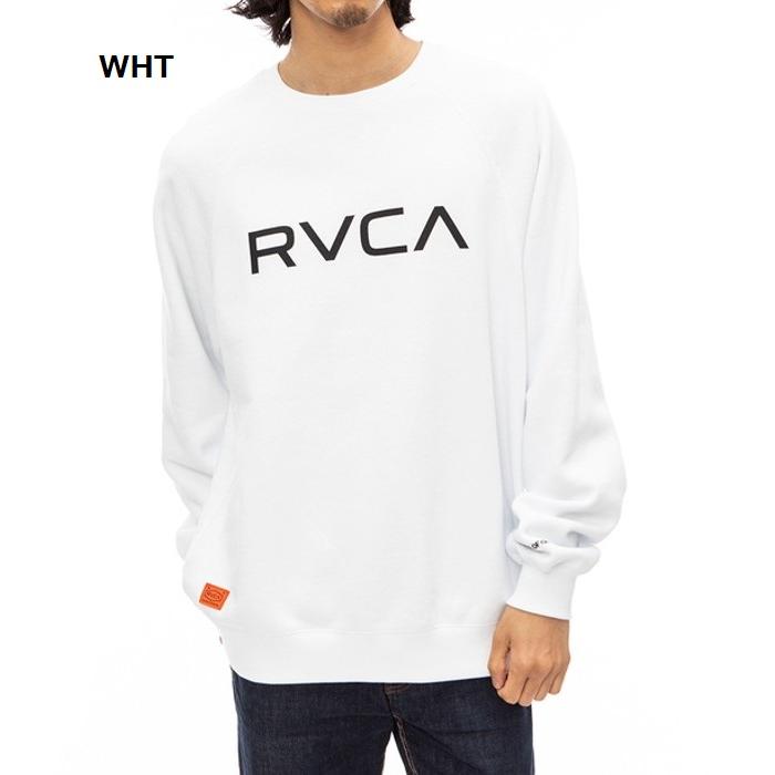 RVCA ルーカ ロゴスウェット トレーナー 長袖 メンズ ルーズ オーバーサイズ カジュアル ストリート スポーツ サーフ インナー 秋冬 ブランド | RVCA | 04