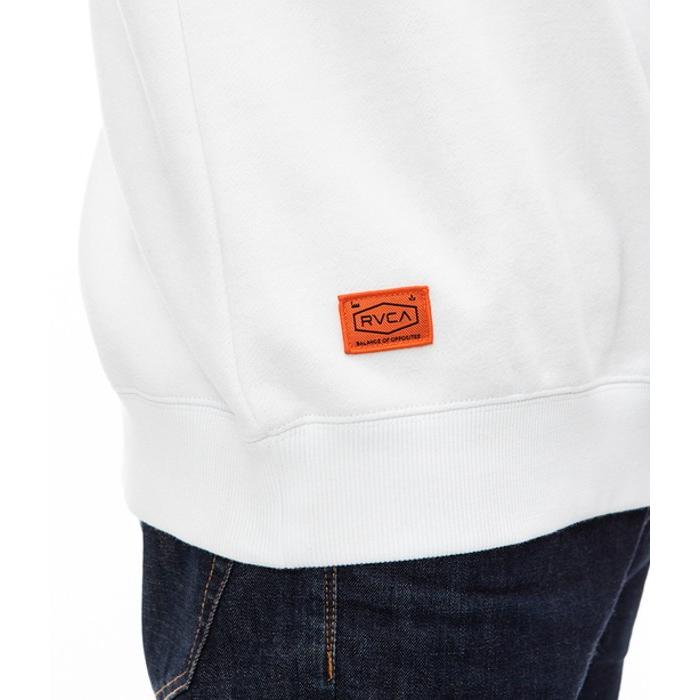 RVCA ルーカ ロゴスウェット トレーナー 長袖 メンズ ルーズ オーバーサイズ カジュアル ストリート スポーツ サーフ インナー 秋冬 ブランド | RVCA | 08