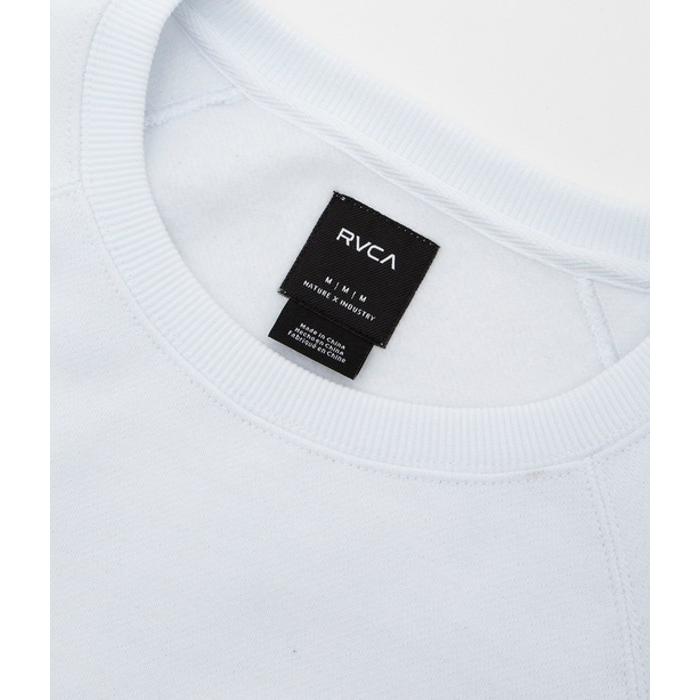RVCA ルーカ ロゴスウェット トレーナー 長袖 メンズ ルーズ オーバーサイズ カジュアル ストリート スポーツ サーフ インナー 秋冬 ブランド | RVCA | 09