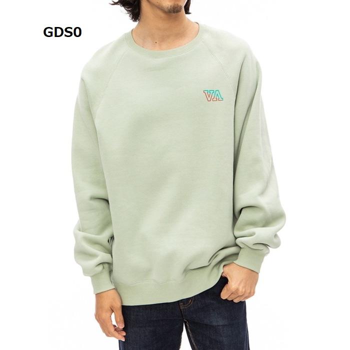 RVCA ルーカ バックプリントロゴスウェット トレーナー 長袖 メンズ ルーズ オーバーサイズ カジュアル ストリート スポーツ 秋冬 ブランド | RVCA | 09