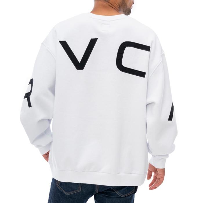 RVCA ルーカ ビッグロゴスウェット トレーナー 長袖 メンズ ルーズ オーバーサイズ カジュアル ストリート スポーツ 秋冬 ブランド | RVCA | 11