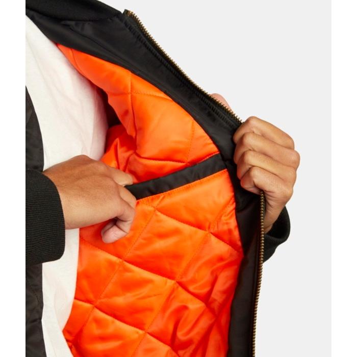 RVCA ルーカ グラフィック刺繍ミリタリージャケット MA-1 フライトジャケット メンズ カジュアル ストリート アウター 秋冬 ブランド | RVCA | 09