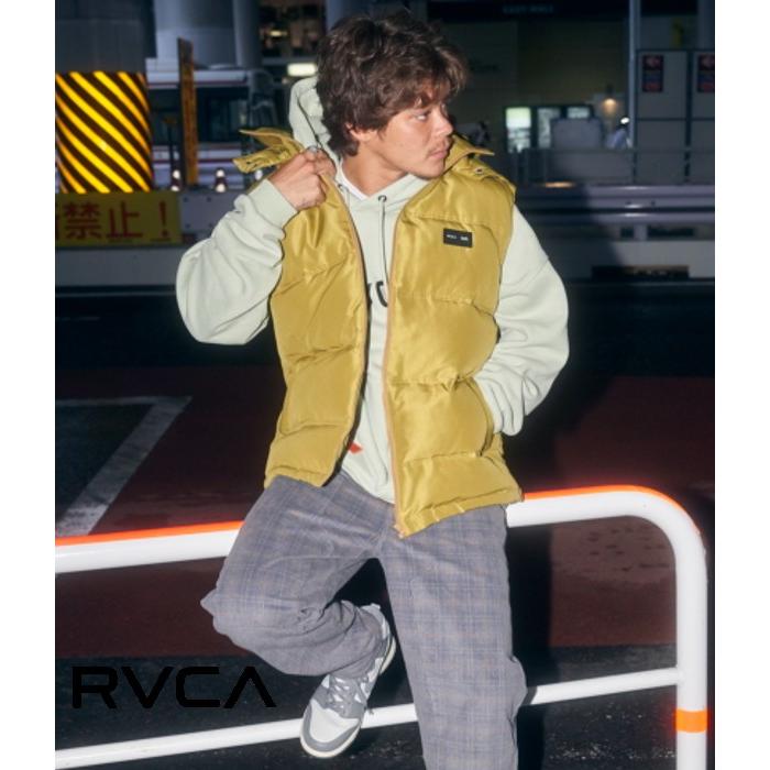 RVCA ルーカ 中綿ベスト メンズ ダウンベスト 秋冬 防寒 RVCA ルーカ 中綿ベスト メンズ ダウンベスト 秋冬 防寒