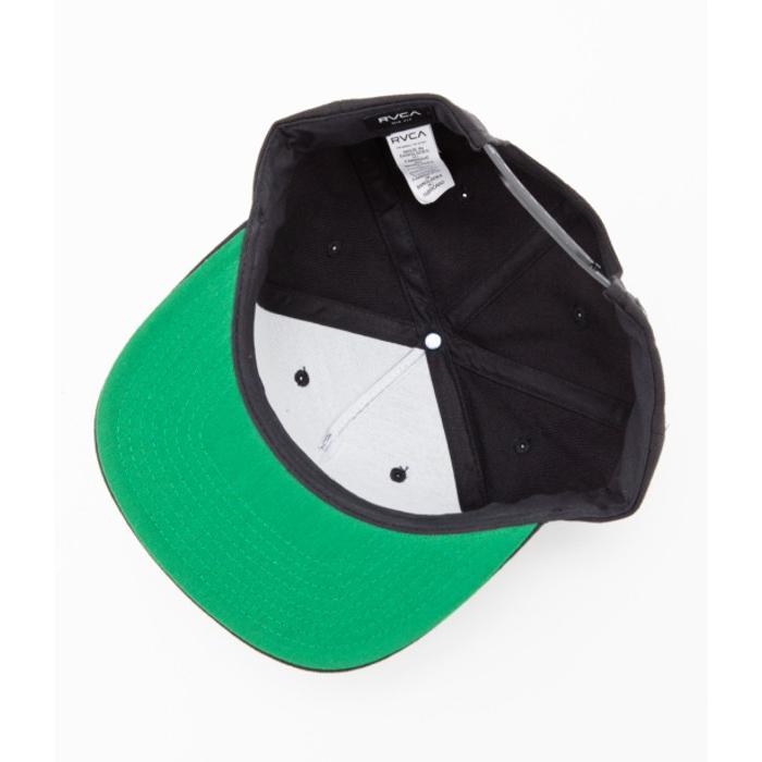 RVCA ルーカ ロゴストレートキャップ 帽子 スナップバック フリーサイズ カジュアル ストリート スポーツ ユニセックス | RVCA | 06