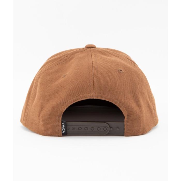 RVCA ルーカ ロゴレザーパッチストレートキャップ 帽子 スナップバック フリーサイズ カジュアル ストリート スポーツ ユニセックス | RVCA | 06