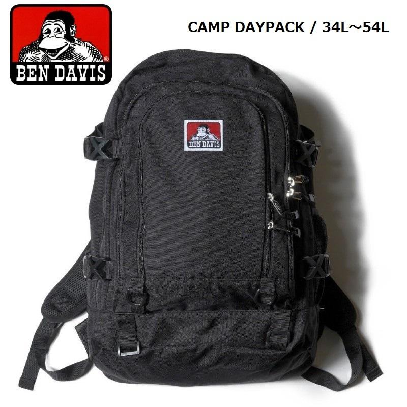 BEN DAVIS ベンデイビス 34L〜54L BAG バッグ かばん 鞄 リュック 男女兼用 ユニセックス アメカジ カジュアル 通勤 通学 | BEN DAVIS ORIGINALS | 01
