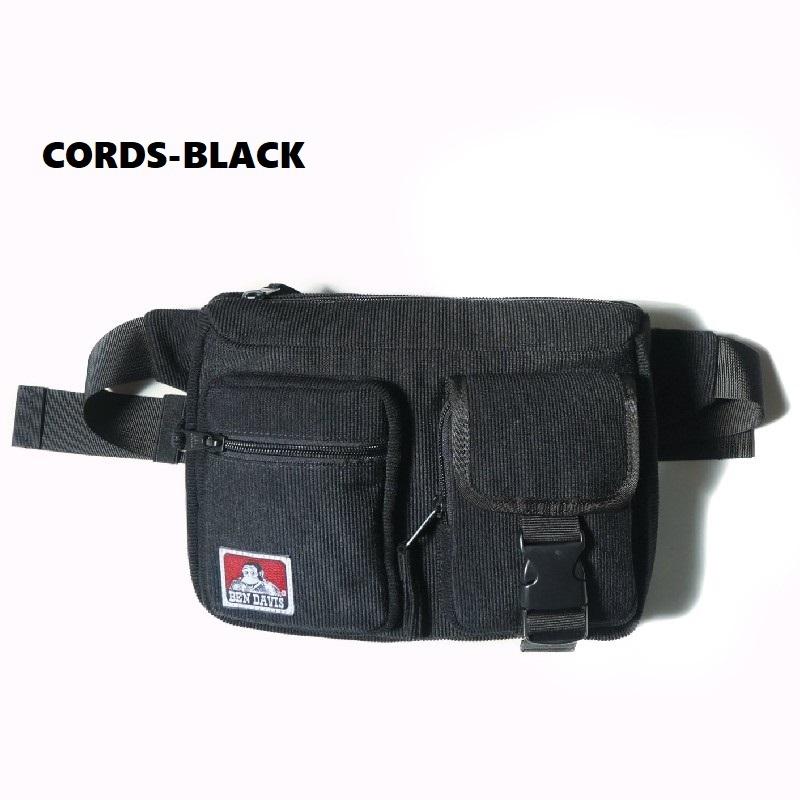 BEN DAVIS ベンデイビス W POCKET WAIST BAG ウエストバッグ ショルダーバッグ 鞄 コンパクト BAG 旅行 トラベル 通勤 通学 カジュアル ギフト プレゼント | BEN DAVIS ORIGINALS | 09