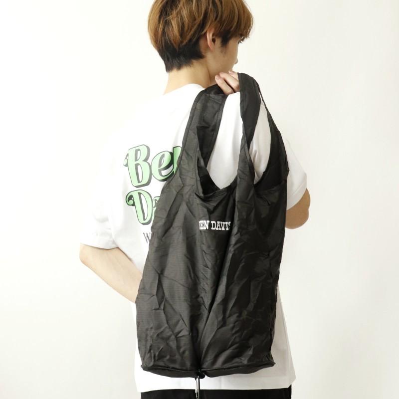 BEN DAVIS ベンデイビス Eco bag エコバッグ カラビナ付き トートバッグ ショッピング 買い物 コンパクト 携帯 撥水 ギフト プレゼント カラフル | BEN DAVIS ORIGINALS | 01