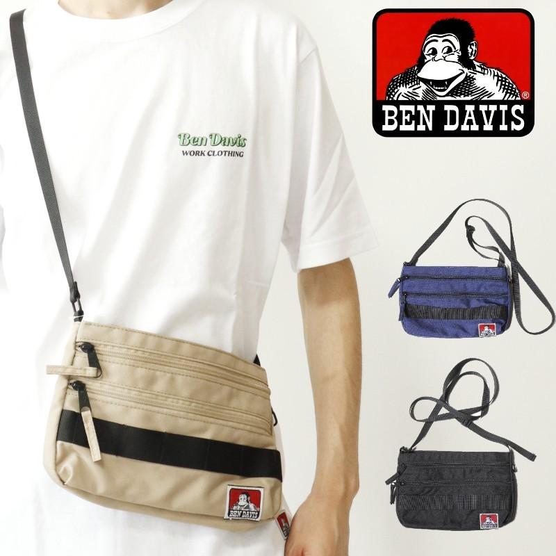 BEN DAVIS ベンデイビス RECYCLE POLYESTER SHOULDER ショルダーバッグ ボディバッグ サコッシュ ロゴ コンパクト カジュアル ギフト プレゼント | BEN DAVIS ORIGINALS