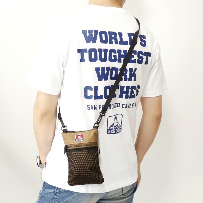 BEN DAVIS ベンデイビス メッシュミニバック かばん サコッシュ コンパクト 小型 ユニセックス 旅行 買い物 ショッピング おしゃれ | BEN DAVIS ORIGINALS | 06