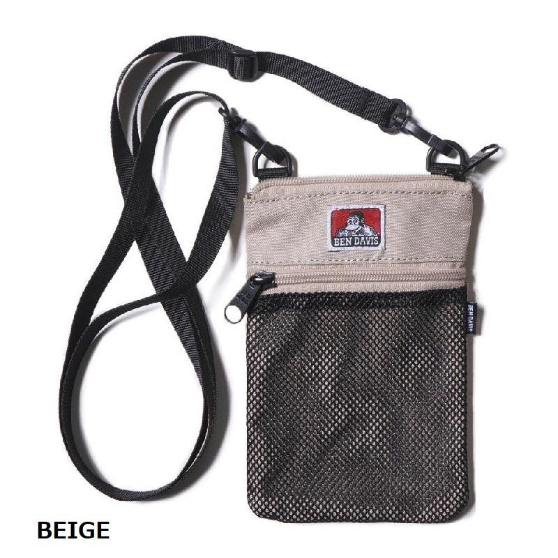 BEN DAVIS ベンデイビス メッシュミニバック かばん サコッシュ コンパクト 小型 ユニセックス 旅行 買い物 ショッピング おしゃれ | BEN DAVIS ORIGINALS | 08