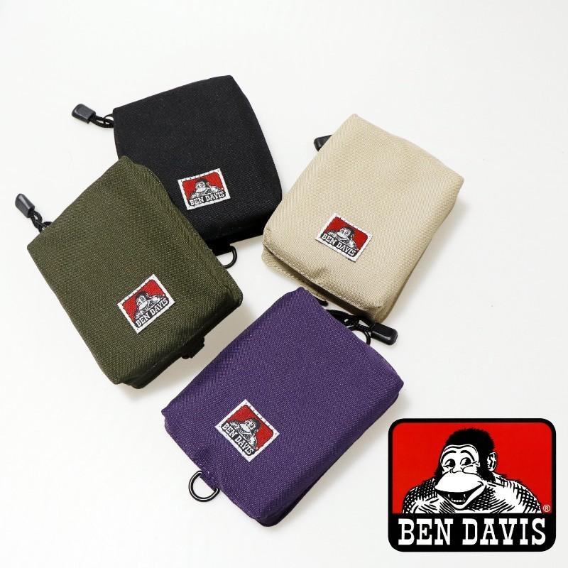 BEN DAVIS ORIGINALS ベンデイビス スクエアポーチ コンパクト
