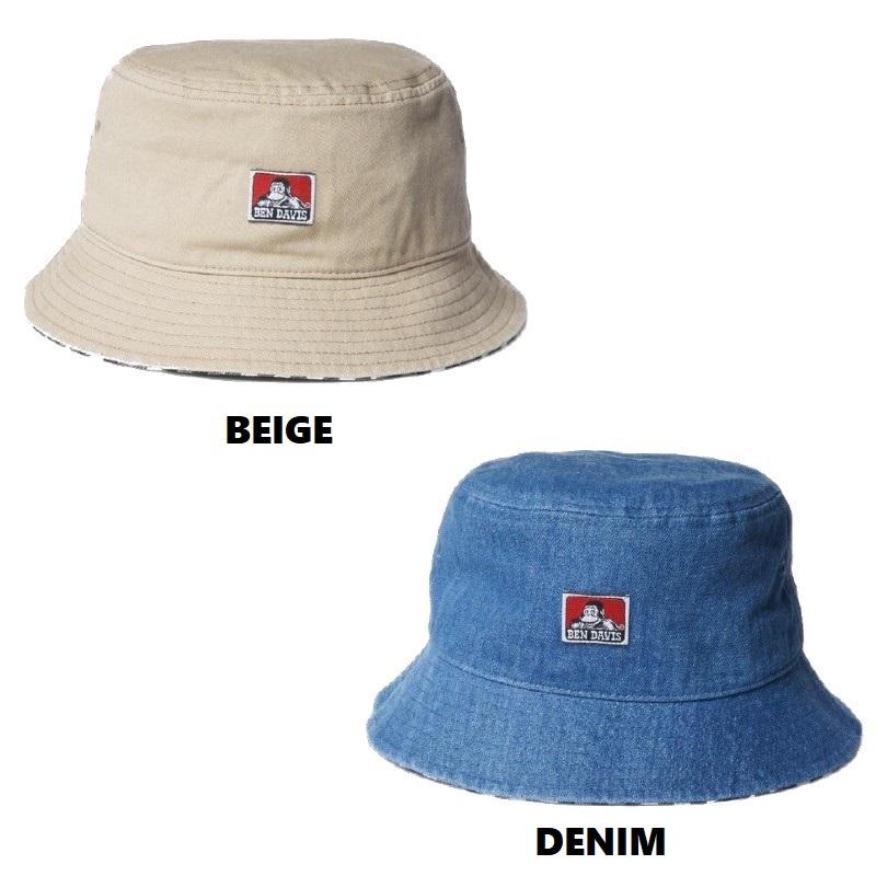 BEN DAVIS ORIGINALS ベンデイビス CHECK COMBI HAT バケットハット