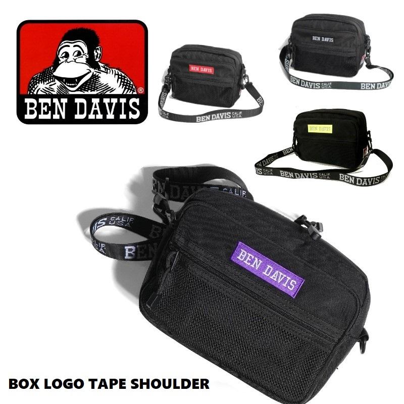 BEN DAVIS ベンデイビス LOGO TAPE SHOULDER ショルダーバッグ ボディバッグ ロゴ コンパクト 鞄 BAG 旅行 トラベル 通勤 通学 カジュアル ギフト プレゼント | BEN DAVIS ORIGINALS | 05