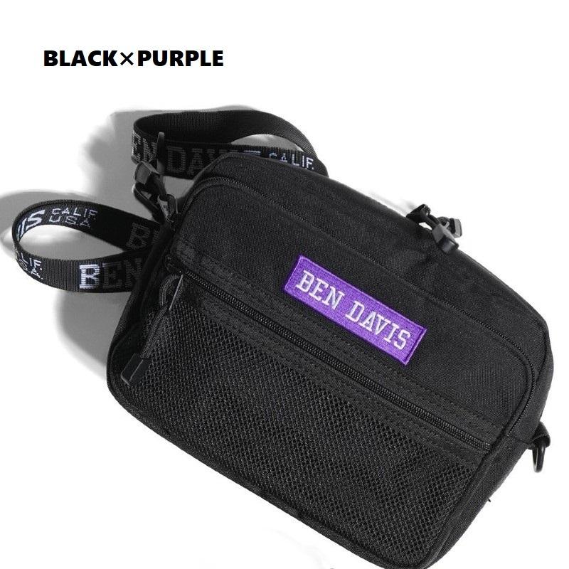 BEN DAVIS ベンデイビス LOGO TAPE SHOULDER ショルダーバッグ ボディバッグ ロゴ コンパクト 鞄 BAG 旅行 トラベル 通勤 通学 カジュアル ギフト プレゼント | BEN DAVIS ORIGINALS | 06
