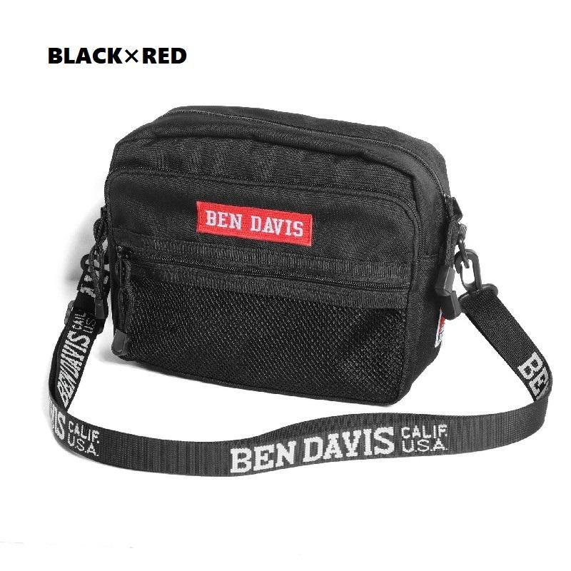 BEN DAVIS ベンデイビス LOGO TAPE SHOULDER ショルダーバッグ ボディバッグ ロゴ コンパクト 鞄 BAG 旅行 トラベル 通勤 通学 カジュアル ギフト プレゼント | BEN DAVIS ORIGINALS | 08