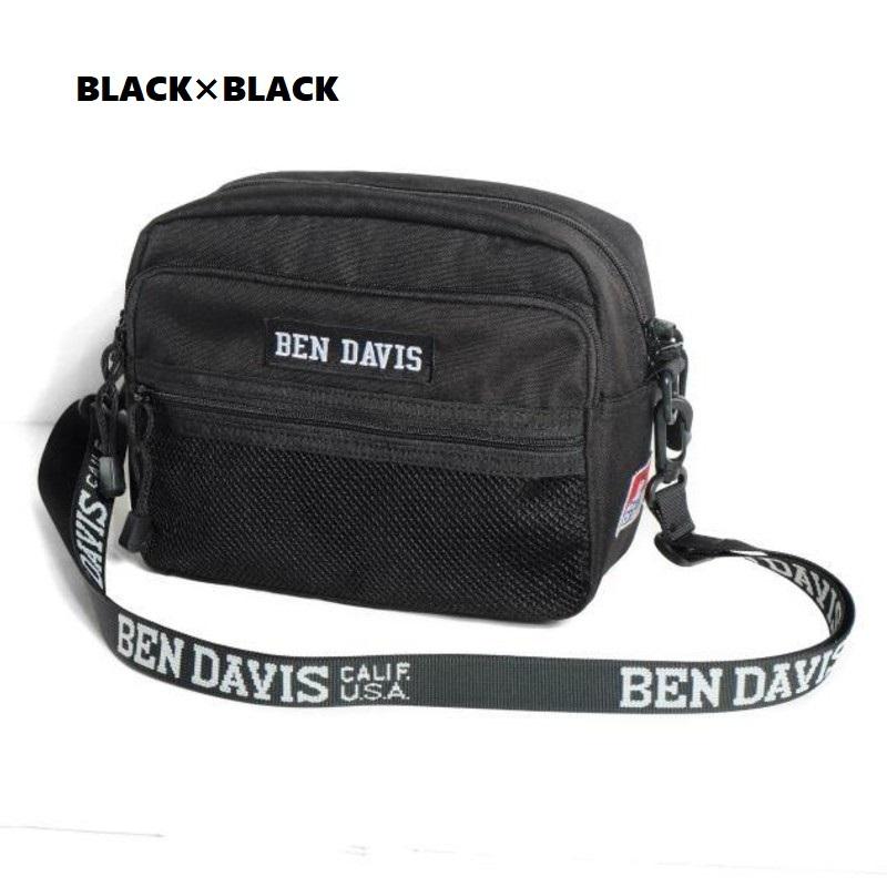 BEN DAVIS ベンデイビス LOGO TAPE SHOULDER ショルダーバッグ ボディバッグ ロゴ コンパクト 鞄 BAG 旅行 トラベル 通勤 通学 カジュアル ギフト プレゼント | BEN DAVIS ORIGINALS | 10