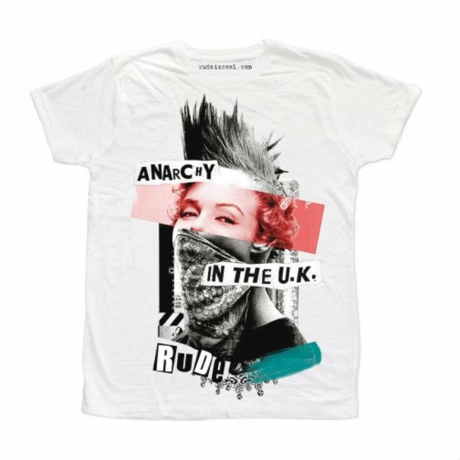 RUDE ルード イタリア Tシャツ BLONDE BANDIT (Man) WHITE パロディー タトゥー |  | 01