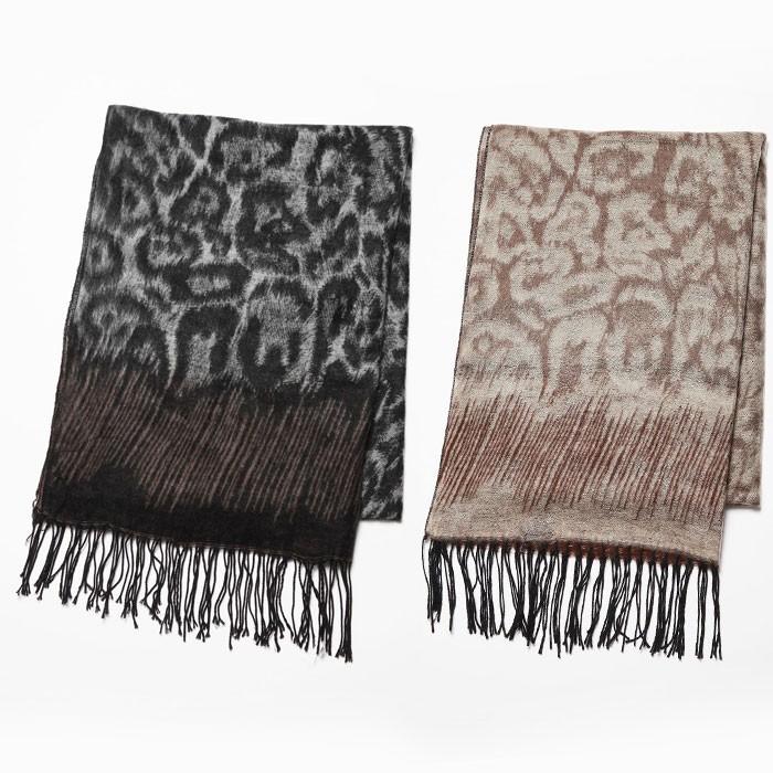 Black by VANQUISH ブラックバイヴァンキッシュ レオパード ジャガード