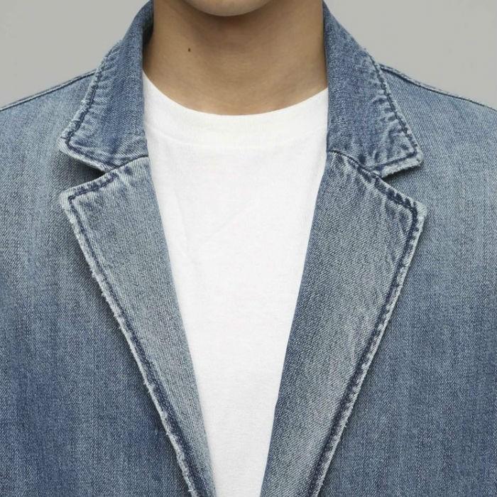 Black By Vanquish ブラックバイヴァンキッシュ デニムガウンコート デニムコート メンズ カジュアル ヴィンテージ インディゴ Bvj169 Upper Gate 通販 Yahoo ショッピング