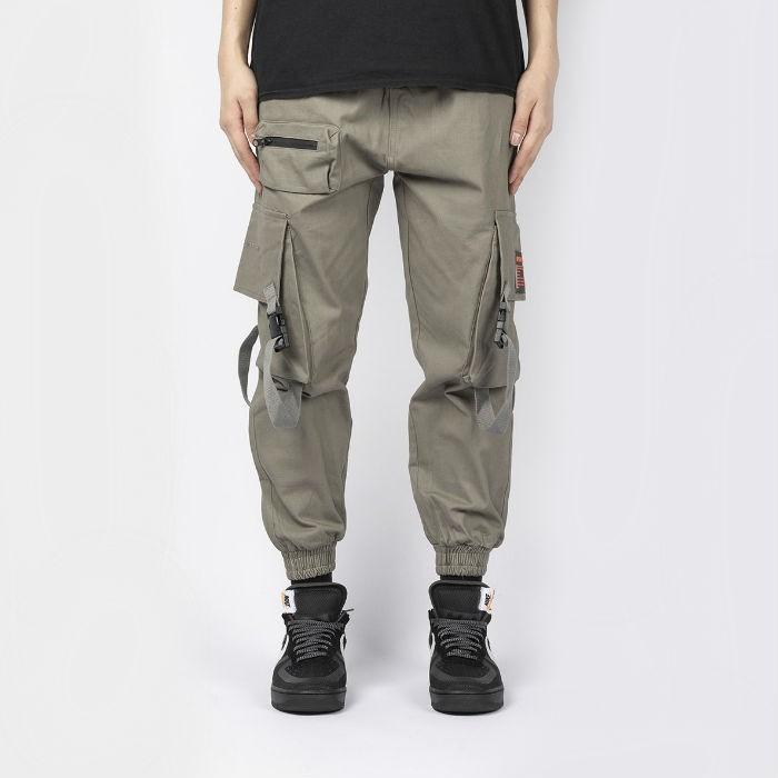 BLACK TAILOR ブラックテイラー C16 CARGO GREEN スト系 ストリート メンズ カーゴパンツ ジョガーパンツ メンズファッション |  | 01