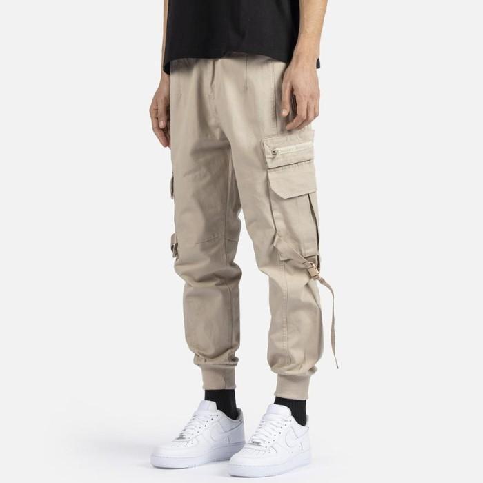 BLACK TAILOR ブラックテイラー C1 CARGO SAND スト系 ストリート ベージュ サンド カーゴパンツ ジョガーパンツ メンズ ファッション 海外 |  | 02