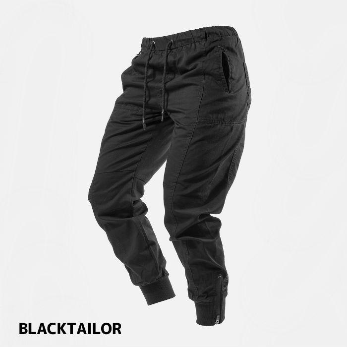BLACKTAILOR ブラックテイラー C2 CARGO スト系 ストリート メンズ カーゴパンツ ジョガーパンツ メンズファッション 黒 | 