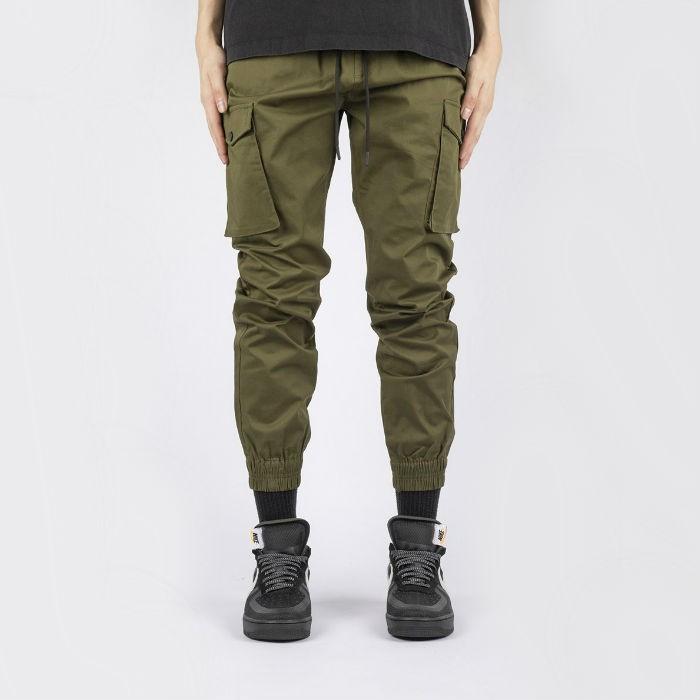 BLACKTAILOR ブラックテイラー C35 CARGO GREEN スト系 ストリート メンズ カーゴパンツ ジョガーパンツ ハイソックス コーデ |  | 01