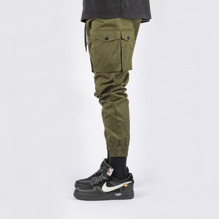 BLACKTAILOR ブラックテイラー C35 CARGO GREEN スト系 ストリート メンズ カーゴパンツ ジョガーパンツ ハイソックス コーデ |  | 03