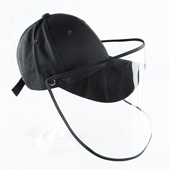 帽子付 カバー セット 透明 キャップ フェイスガード マスク ウイルス対策　cap 帽子カバー 飛沫感染を防ぐカバーフェイスカバー  飛沫防止 レディース メンズ |  | 01