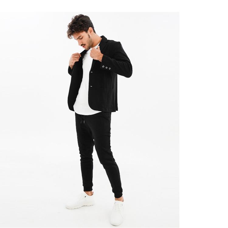 SLOWGAN スローガン テーラードジャケット＆パンツセット セットアップ メンズ 上下セット カジュアル ネイビー グレー |  | 16